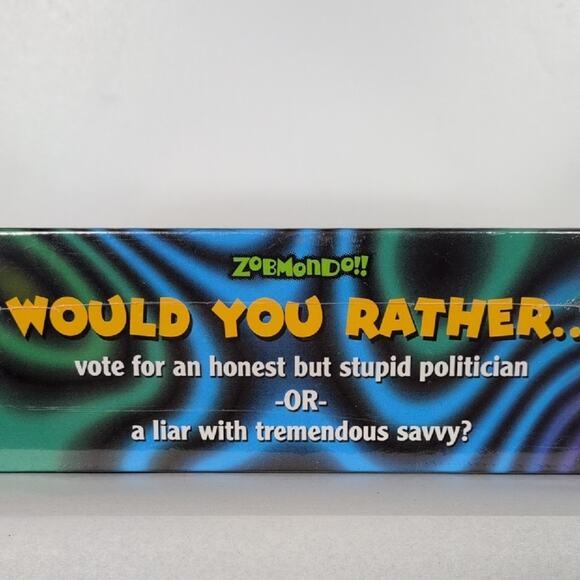 NIB Zobmondo Would you Rather? Board Game - Picture 3 of 3